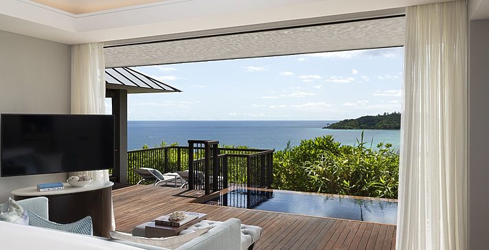 Ocean View Pool Villa - Raffles Seychelles