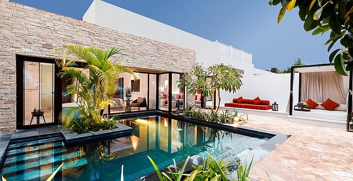 One Bedroom Beach Pool Villa - Al Baleed Resort Salalah by Anantara