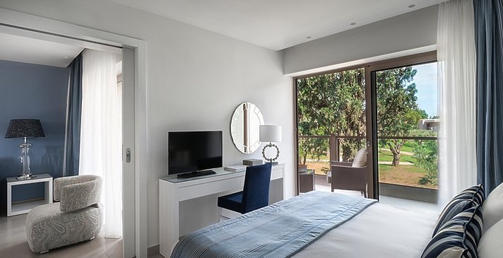 One Bedroom Bungalow Suite Balcony - Ikos Olivia