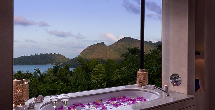 One Bedroom Ocean View Pool Villa - Raffles Seychelles