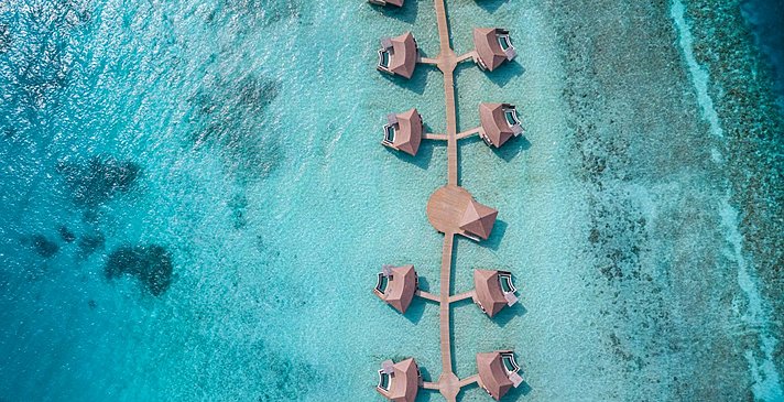 (Sunset) Overwater Pool Villas - InterContinental Maldives Maamunagau Resort