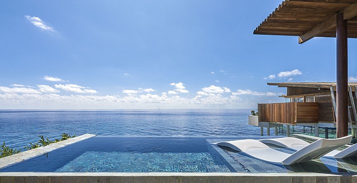 Overwater Sunset Pool Villa - Park Hyatt Maldives Hadahaa