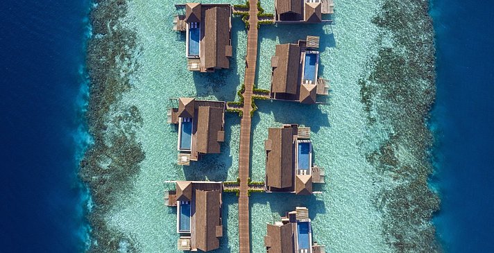 Overwater Villas - Waldorf Astoria Maldives Ithaafushi