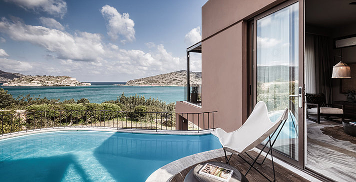 Premium 1 BR Suite mit Pool - Domes of Elounda, Autograph Collection 