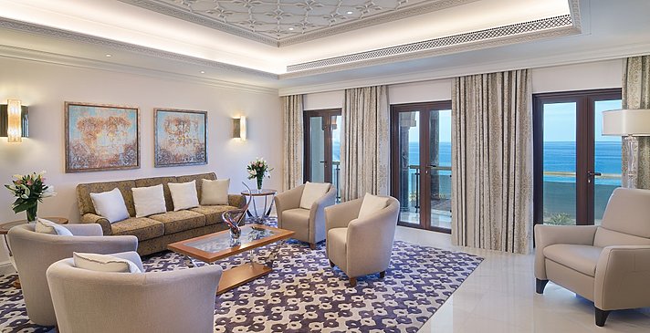 Presidential Suite - Al Bustan Palace, A Ritz-Carlton Hotel