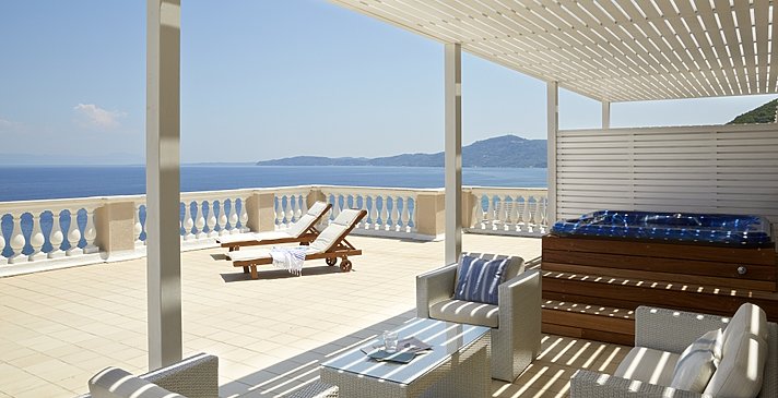 Presidential Suite Sea View - MarBella Corfu