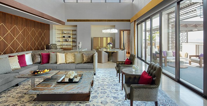 Presidential Suite Wohnzimmer- Jumeirah Al Naseem
