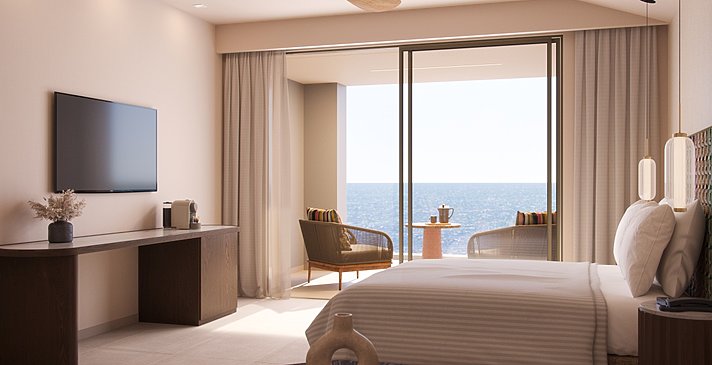 Rooftop Junior Suite Front Sea View - Avali, Mar-Bella Collection