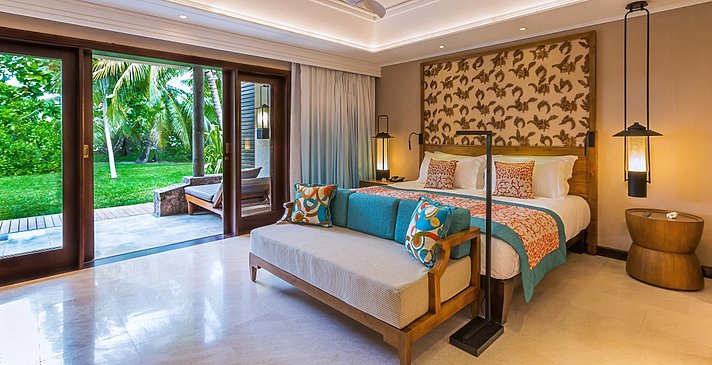 Senior Suite Schlafzimmer - Constance Lemuria Seychelles