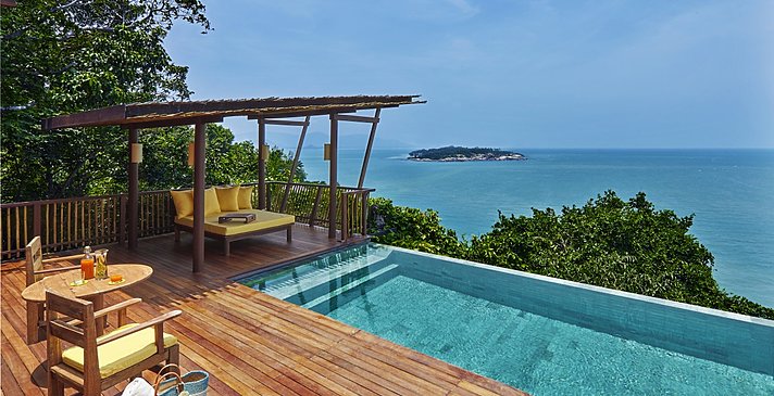 Ocean Front Pool Villa Suite - Six Senses Samui