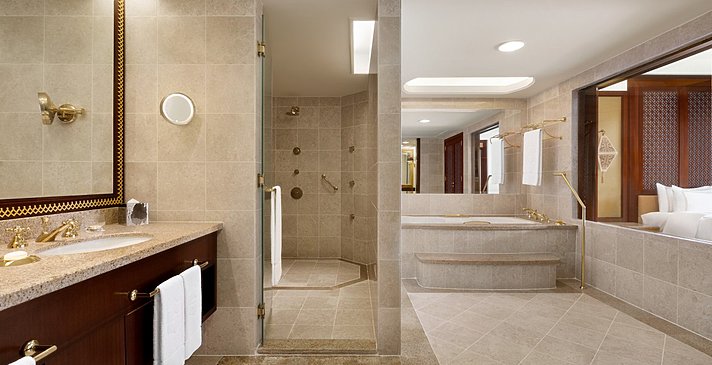 Specialty Suite Badezimmer - Shangri-La Al Husn Resort & Spa