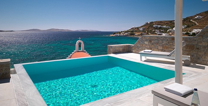 Suite mit privatem Pool - Mykonos Grand Hotel & Resort