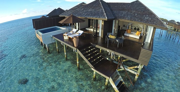 Sunset Water Suite - Lily Beach Resort & Spa