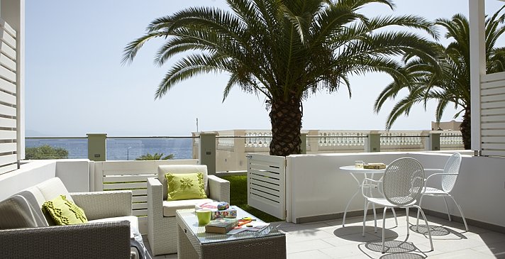 Superior Family Room Sea View - MarBella Corfu
