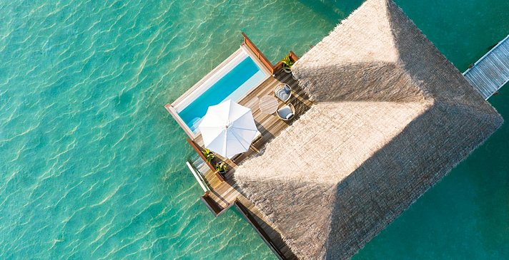 Superior Water Villa mit Pool - Conrad Maldives Rangali Island