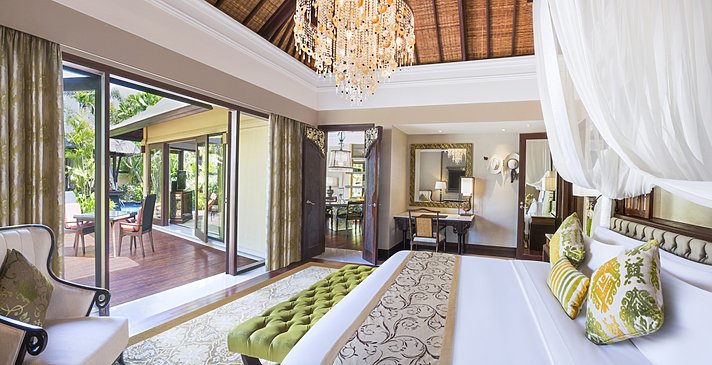 Gardenia Villa Schlafzimmer -The St. Regis Bali Resort 