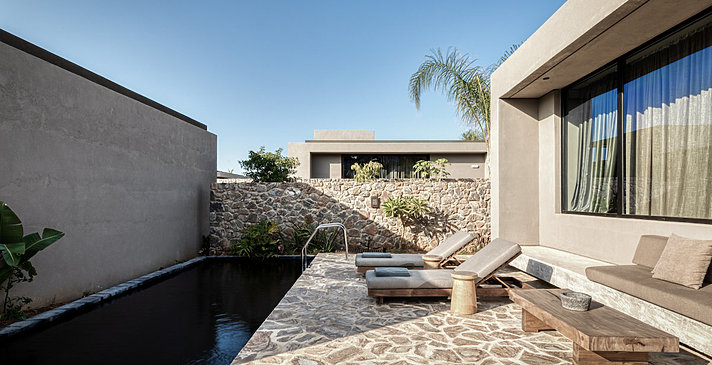 Tropical Open Plan Suite Shared Pool - Domes Zeen Chania