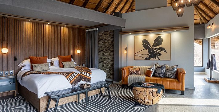 Tuningi Safari - Family Suite - Schlafzimmer 