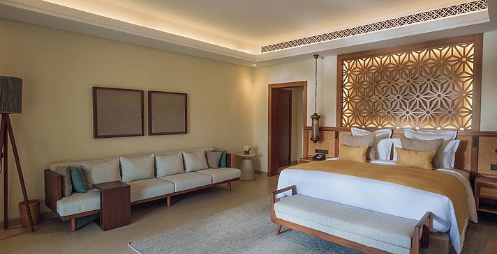 Two Bedroom Pool Villa Hauptschlafzimmer - Naäma Beach Villas & Spa