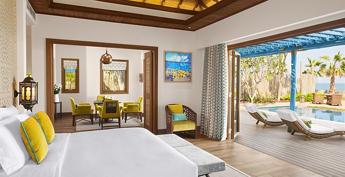 Two Bedroom Sea View Pool Villa - Banana Island Resort by Anantara