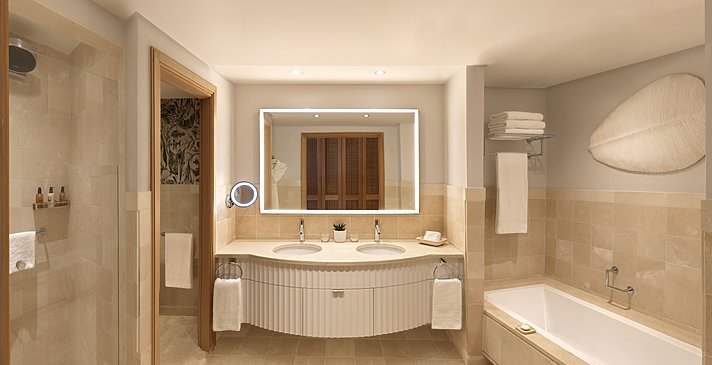 Club Retreat Deluxe Badezimmer - The Ritz-Carlton Tenerife, Abama