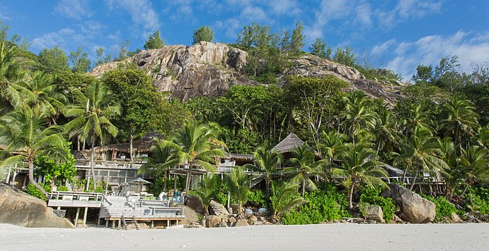 Villa North Island Außenansicht vom Strand - North Island Resort