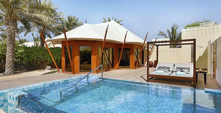 Villa, privater Pool und Sonnendeck - The Ritz-Carlton, Al Hamra Beach