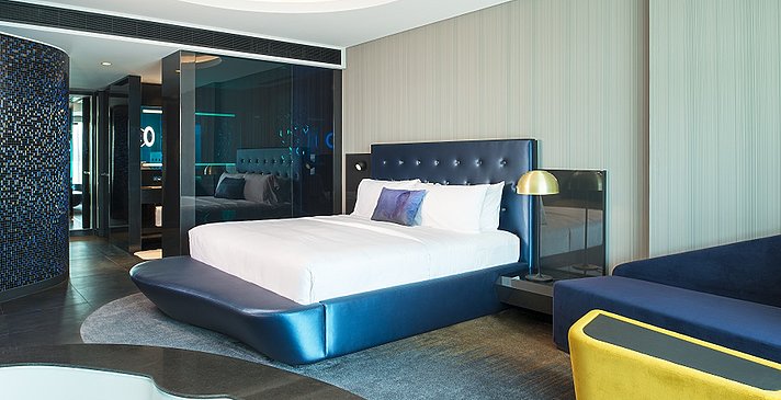 W Suite Schlafzimmer - W Dubai The Palm