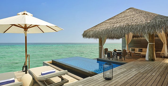 Water Sunrise Villa mit Pool - Fairmont Maldives Sirru Fen Fushi