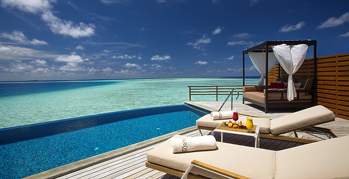 Water Villa mit Pool - Baros Maldives
