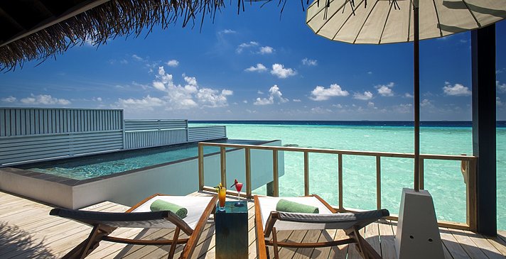 Wind Villa mit Pool - OZEN Life Maadhoo