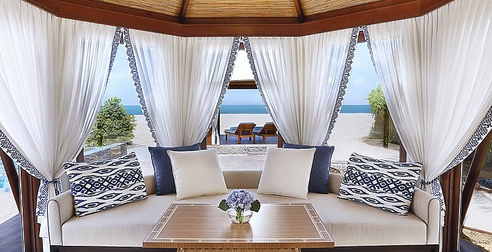 Wohnbereich der Villen - The Ritz-Carlton, Al Hamra Beach