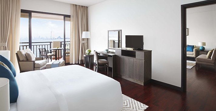 One Bedroom Apartment Schlafzimmer - Anantara Dubai The Palm Resort & Spa