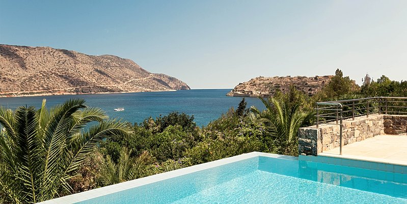 Island Suite Sea View Private Heated Pool - Phaea Blue