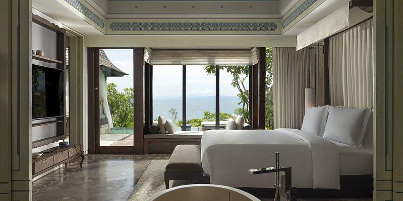 Ocean Villa Schlafzimmer - Jumeirah Bali