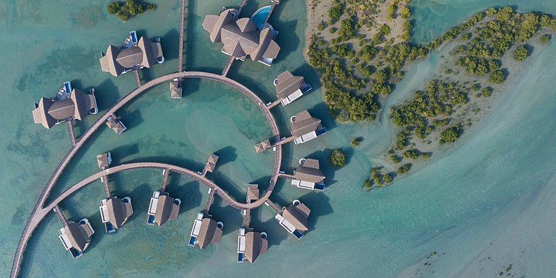 Overwater Pool Villas