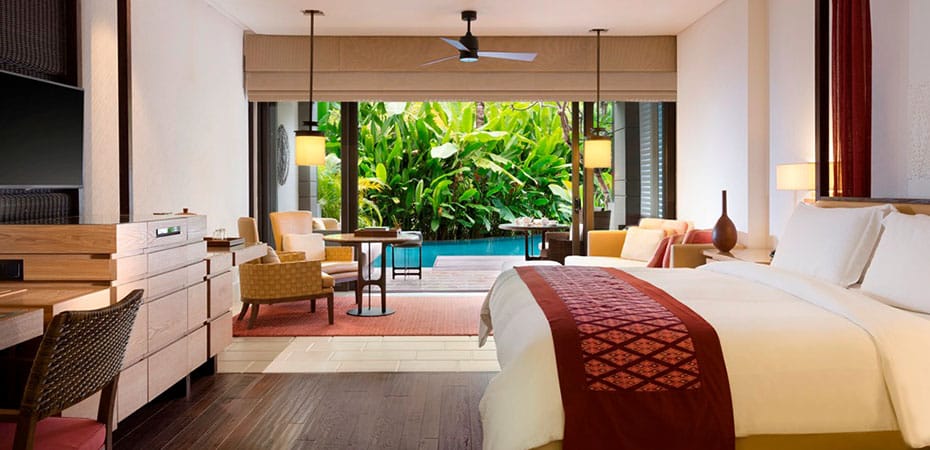 The Ritz-Carlton, Bali - Sawangan Junior Suite with Pool Access - Schlafzimmer