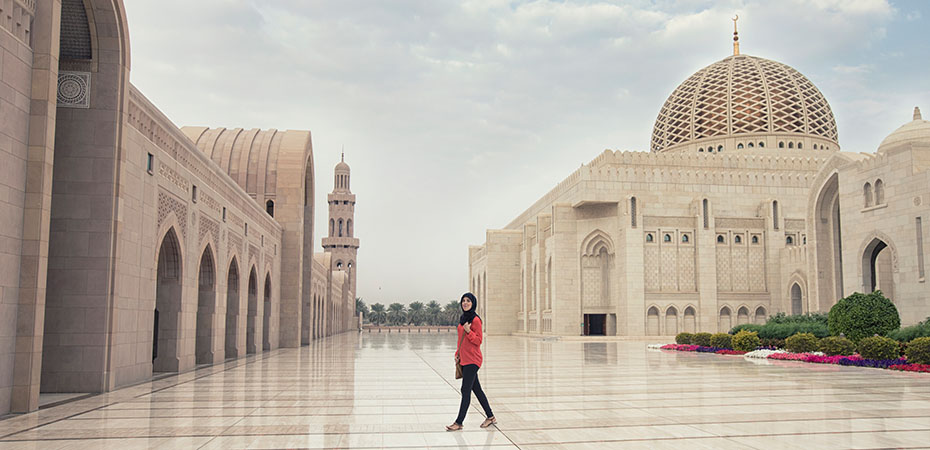 Oman Reisetipps - Urlaub, Hotel, Luxusurlaub - Sultan Qaboos Moschee