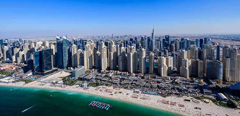 Dubai - Urlaub, Hotel, Luxusurlaub - Dubai Skyline